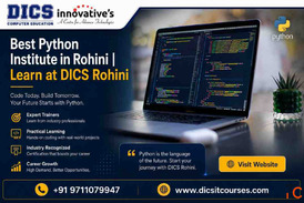 Best Python Training Institute in Rohini Learn at DICS Rohini