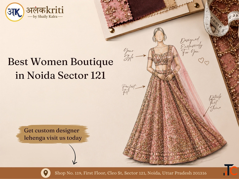 Design Your Dream Lehenga at Alankriti Boutique