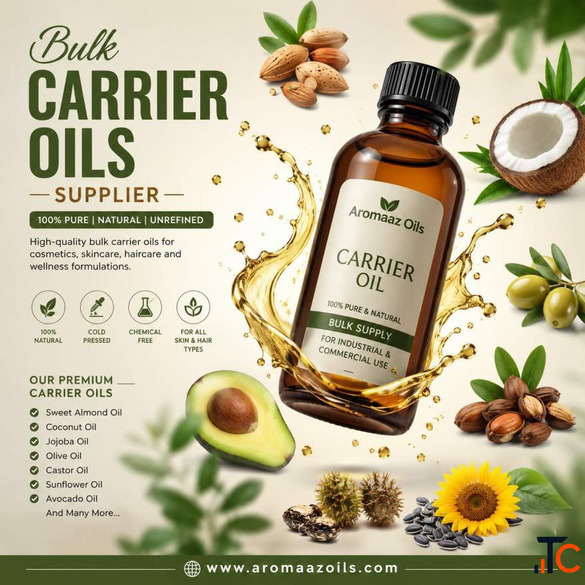Bulk Carrier Oils Supplier Aromaaz Oils