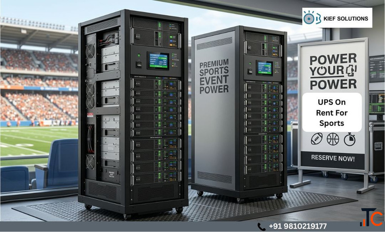 UPS on Rent for Sports Events Reliable Power Backup Rental