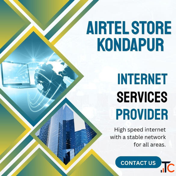 Airtel Store Kondapur Hyderabad New SIM 5G Postpaid Broadband eSIM DTH Near RTO Office