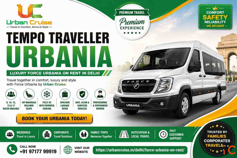 Tempo Traveller Urbania Premium Urbania Rental Service