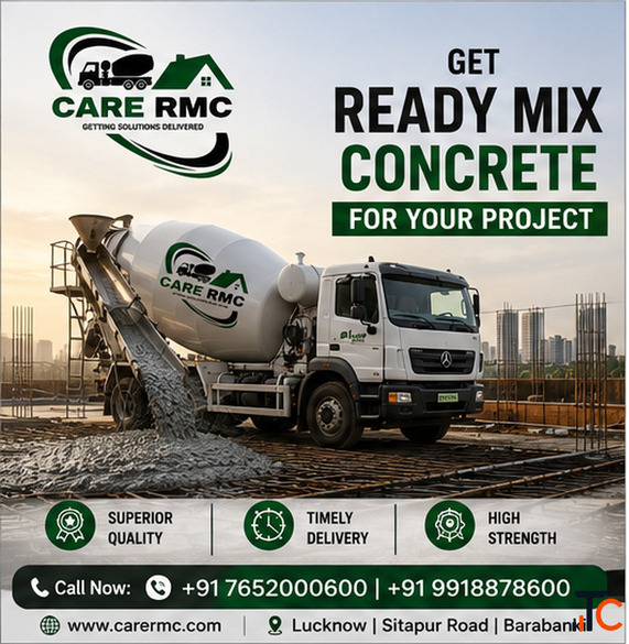 Premium RMC Fibrecrete Manufacturer in Lucknow Trusted Ready Mix Concrete Solutions