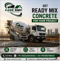 Premium RMC Fibrecrete Manufacturer in Lucknow Trusted Ready Mix Concrete Solutions