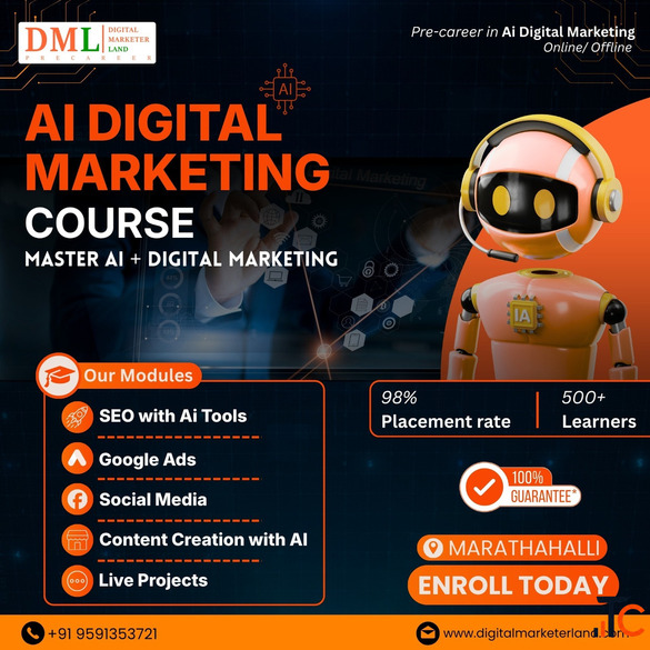 Best digital marketing institute in bangalore Learn Grow - DML