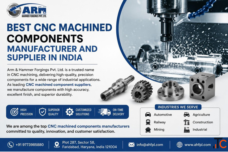 Best CNC Machined Components Manufacturer and Supplier in India