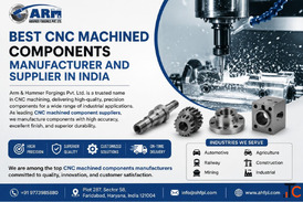 Best CNC Machined Components Manufacturer and Supplier in India