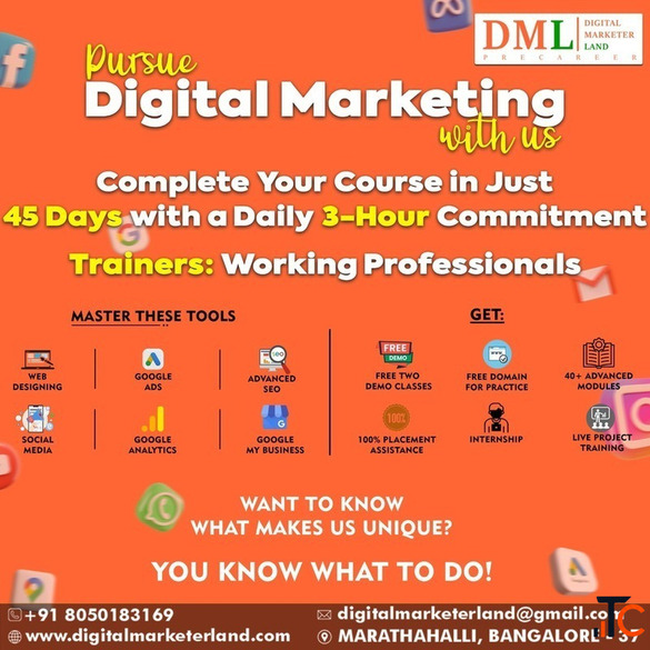 Digital Marketing training in bangalore