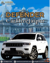 Defender Car Rental Jaipur Luxury SUV Rental Service