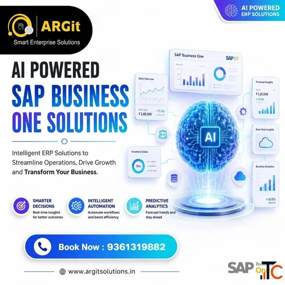 Top AI Driven SAP Software Service Provider in Bangalore for Growing Businesses