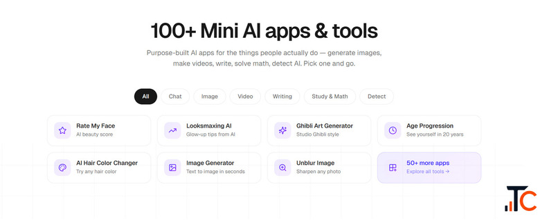 Overchat AI is an AI platform that brings together over 150 AI tools