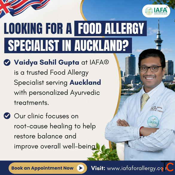 Food Allergy Specialist in Auckland Personalized Ayurvedic Care by IAFA Ayurveda