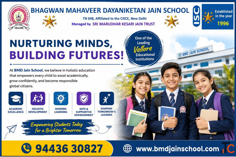 Vellore Educational Institutions Building Bright Futures at BMD Jain School