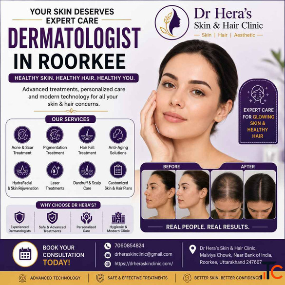 Experienced Dermatologist In Roorkee For Advanced Skin Solutions
