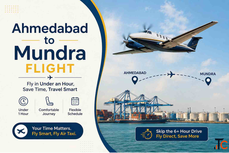 Premium Ahmedabad to Mundra Flight Service Available