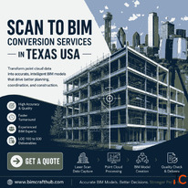 Scan to BIM Conversion Services in Texas USA