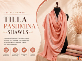 Handwoven Tilla Pashmina Shawls Online Pashmina Vogue