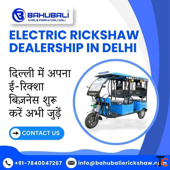 Electric Rickshaw Dealership In Delhi