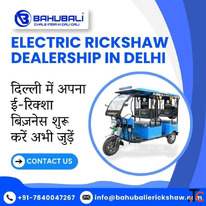 Electric Rickshaw Dealership In Delhi