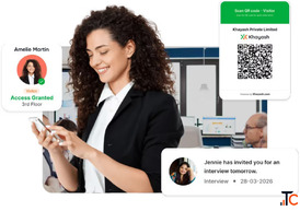Visitor Management System for Secure Digital Workplace Check-Ins
