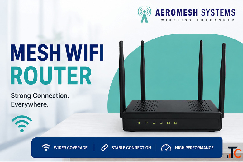 Mesh WiFi Router for Maintaining Connectivity Across Distributed Industrial Operations