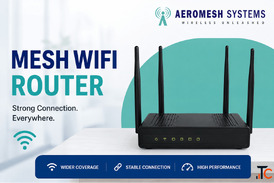 Mesh WiFi Router for Maintaining Connectivity Across Distributed Industrial Operations