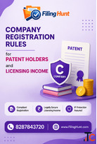 Company Registration Rules for Patent Holders and Licensing Income