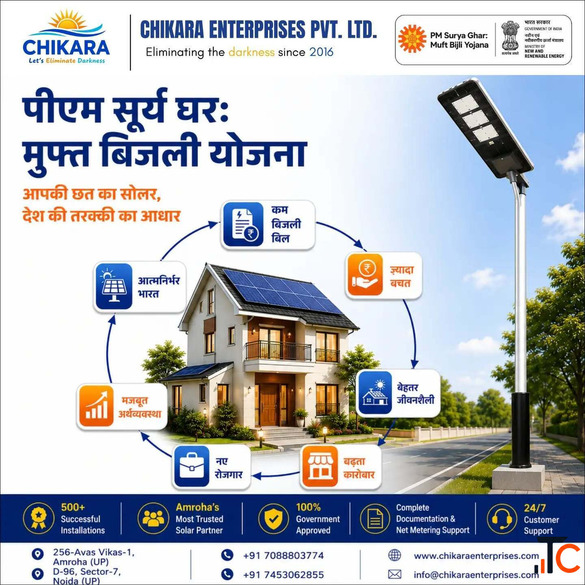 Trusted Solar Vendor in Amroha for Homes and Businesses