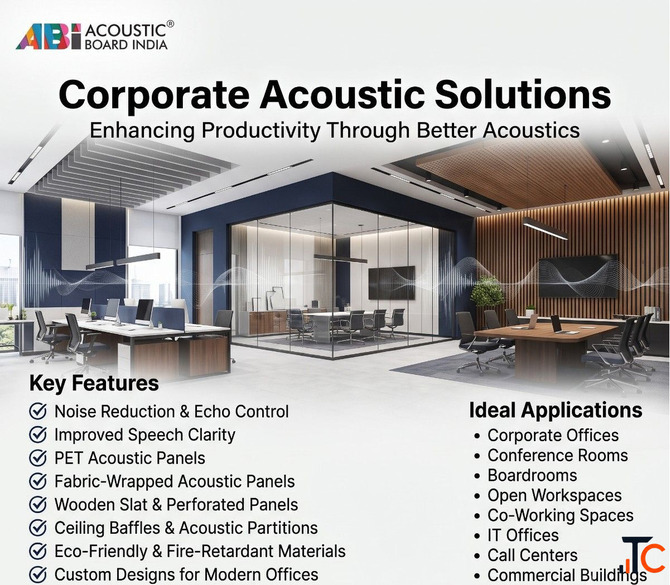 Corporate Acoustic Solutions Optimize Workspaces for Productivity