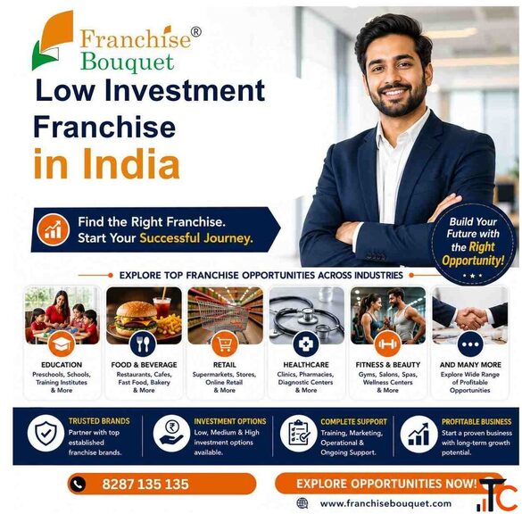 Low Investment Franchise in India Franchise Bouquet