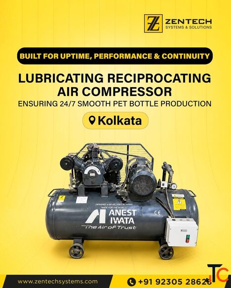 Best Reciprocating Air Compressors in Kolkata Zentech Systems