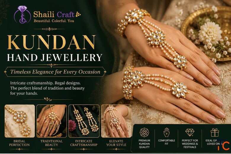 Why Kundan Hand Jewellery Is the Perfect Finishing Touch for Traditional Bridal Looks