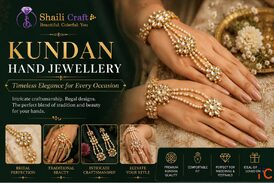 Why Kundan Hand Jewellery Is the Perfect Finishing Touch for Traditional Bridal Looks