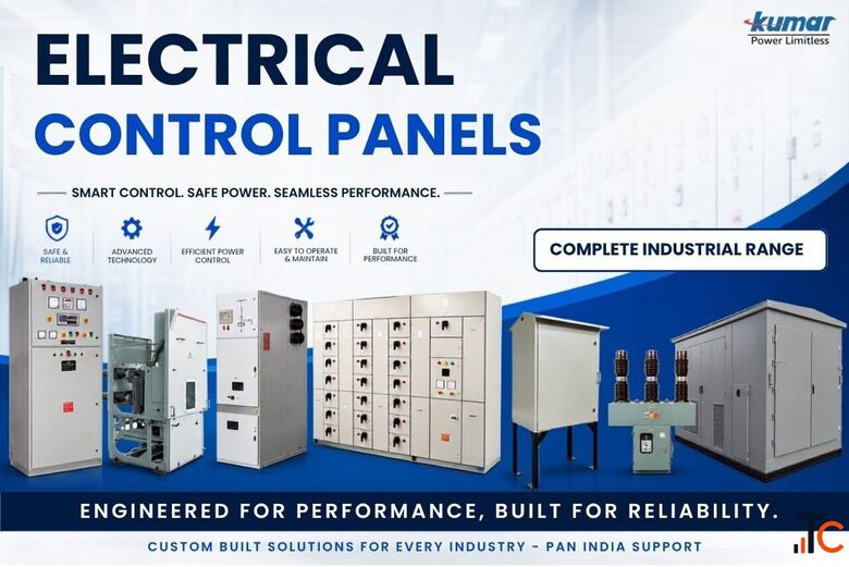 Range of Electrical Control Panels At Kumar Power