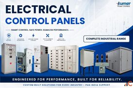 Range of Electrical Control Panels At Kumar Power