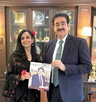 Renowned Laughter Yoga Master Piya Uppal from Canada Visits Marwah Studios