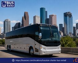 Affordable Houston Charter Bus Rental with Professional Drivers