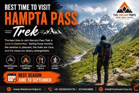 Best Time To Visit Hampta Pass Trek Complete Seasonal Guide