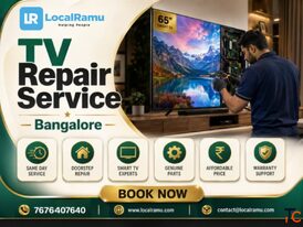 Don't throw away your tv localramu fixes every fault fast in Bangalore