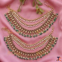 Timeless Traditional Ear Chain Sparkle and Glow