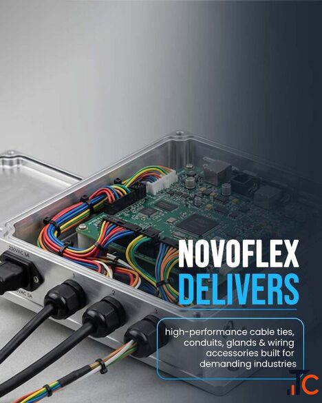 Novoflex Cable Ties Cable Glands Wiring Accessories