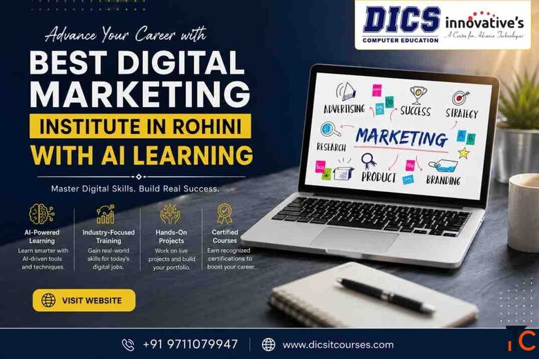Best Digital Marketing Institute in Rohini with AI Learning
