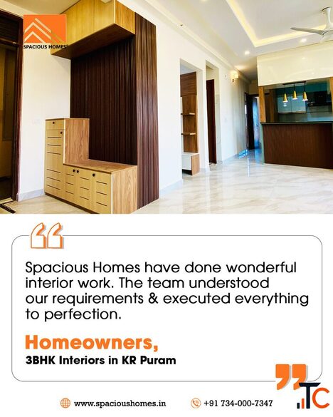 Spacious Homes - Trusted Architecture Company in Bangalore