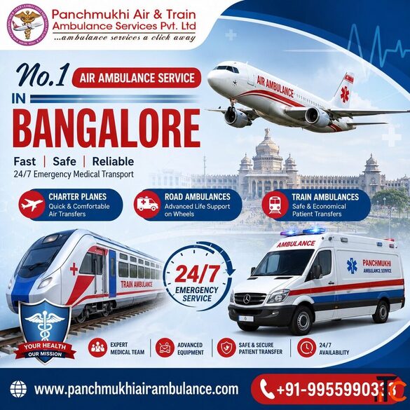 Use the Panchmukhi Air Ambulance in Bangalore as an Advanced Solution