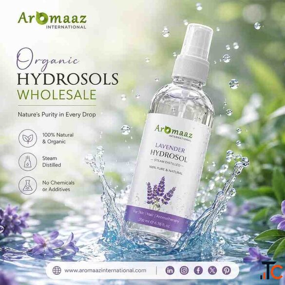 Organic Hydrosols Wholesale Bulk Hydrosols by Aromaaz International