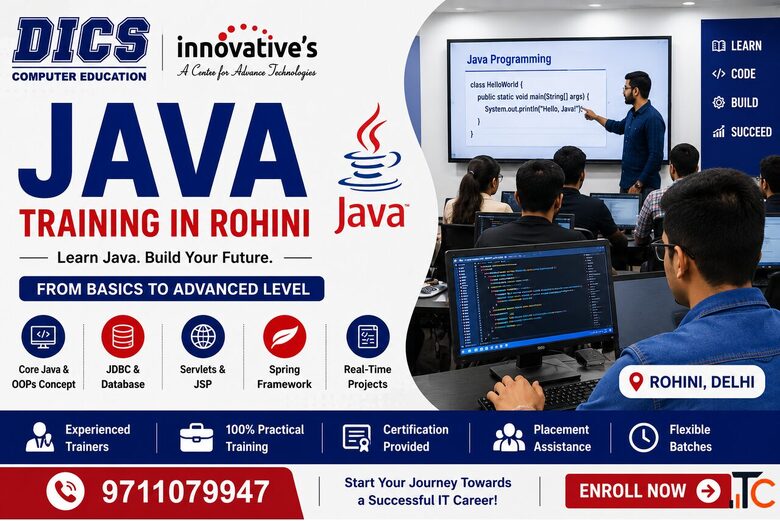 Best Java Training Institute in Rohini - Professional Java Course with Live Projects