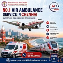 Take Advanced Healthcare Services with Panchmukhi Air Ambulance in Chennai