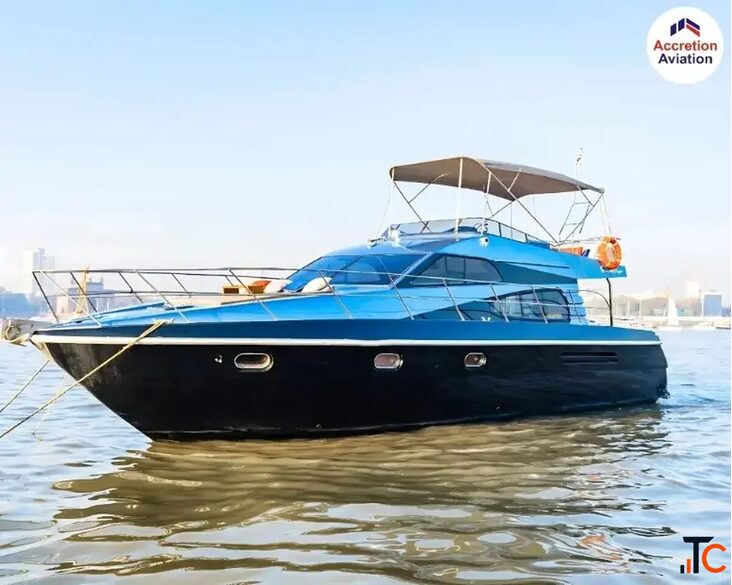 Luxury Yacht Rental in Mumbai by Accretion Aviation