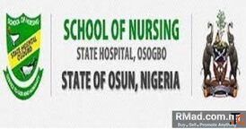Osun State School of Nursing Osogbo 20262027 09159347109nursing form is still on sale