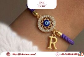 Get Inknbow Personalized Evil Eye Amulet Rakhi for Protective Blessing